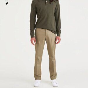 NWT  Dockers Men's Signature Lux Cotton Slim Fit Stretch Khaki Pants